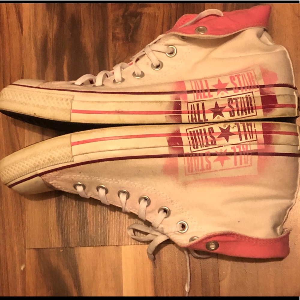 High Top Pink Converse